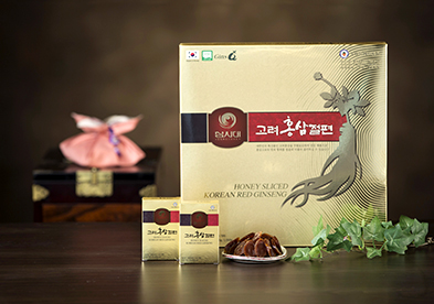 Korean Red Ginseng Honey sliced